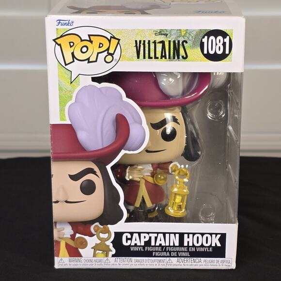 Funko Pop! Vinyl: Disney - Captain Hook #1081 - Picture 1 of 7